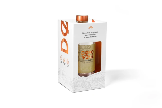 DOMOVINA Hruškovica 0,7l + Box