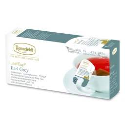 Ronnefeldt LeafCup Čaj čierny Earl Grey  (bal 15 ks)