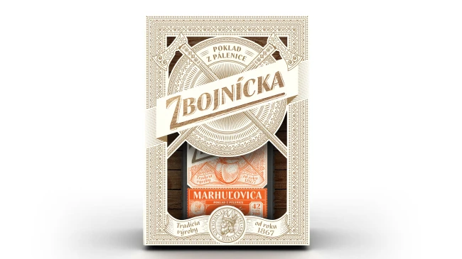 Zbojnícka Marhuľovica 0,7l + Box