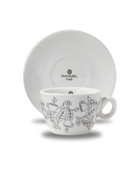 MANUEL White Collection Šálka na cappuccino porcelánová 165ml