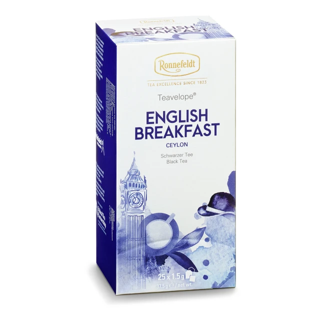 Ronnenfeldt Teavelope Čaj Čierny English Breakfast (bal 25ks)