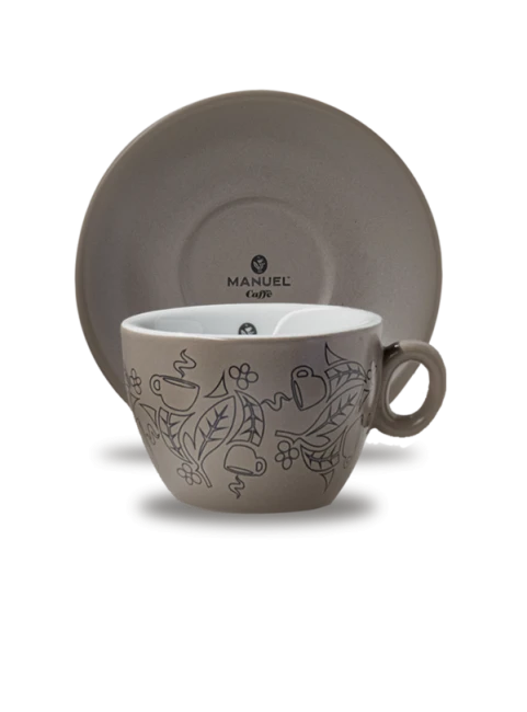 MANUEL Grey Collection Šálka na latte porcelánová 295ml